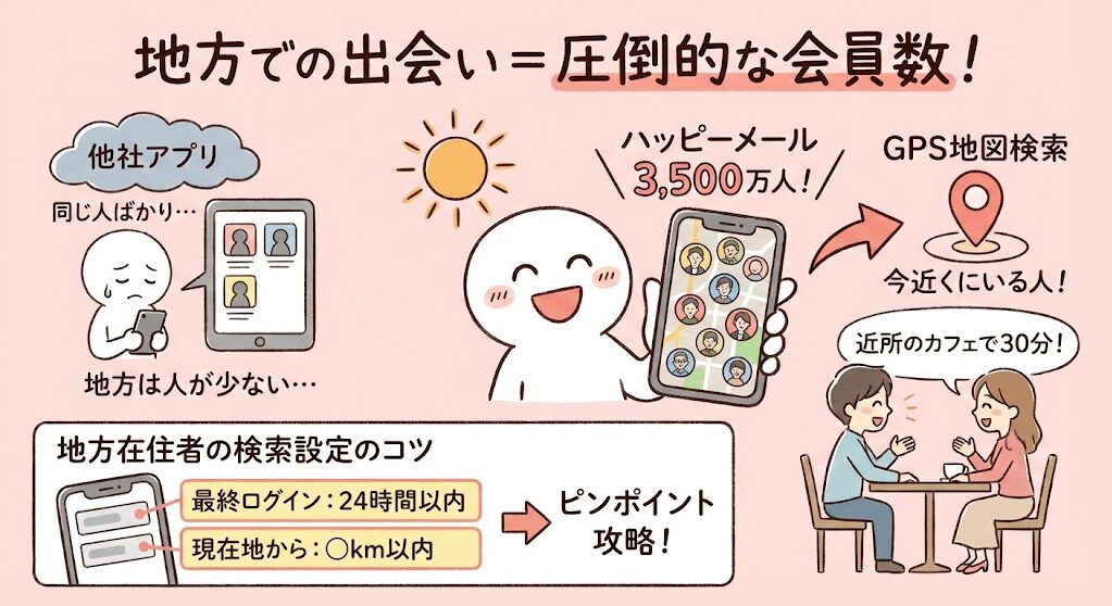 ハッピーメールとワクワクメールどっち？女性に最適な選び方