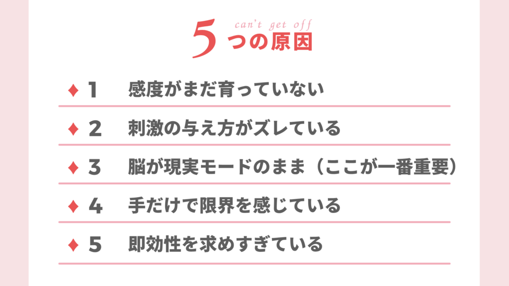 チクニーのやり方を調べているのに、気持ちよくならないあなたへ