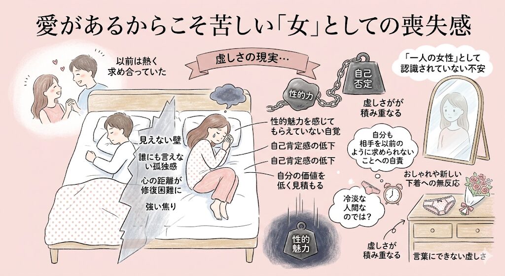 マンネリやレスに悩む自分から誘う勇気が出ない女性へ。道具を介して「一人の女性」に戻るための新しい常識