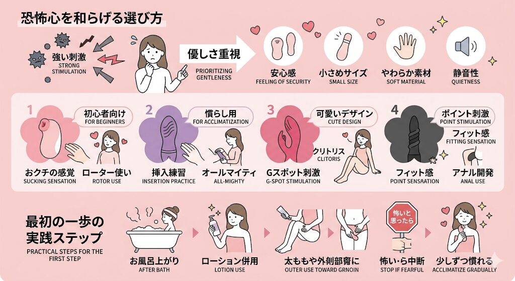 処女でも怖くない。初心者女性向けバイブならP.S Ange（ピーエス アンジェ）